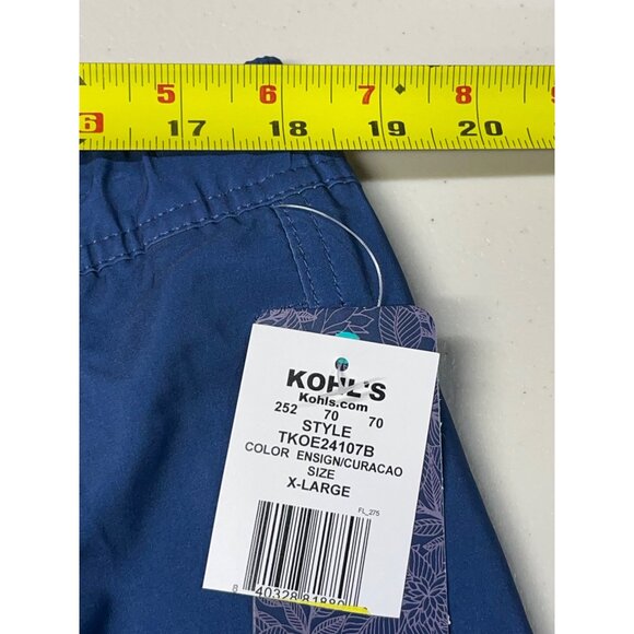 Trinity Coast Mens Swim Trunks XL Blue & Aqua Colorblock Design - Picture 4 of 8